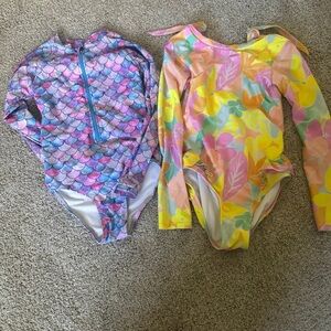 Colorful Kids' Swimsuit Set